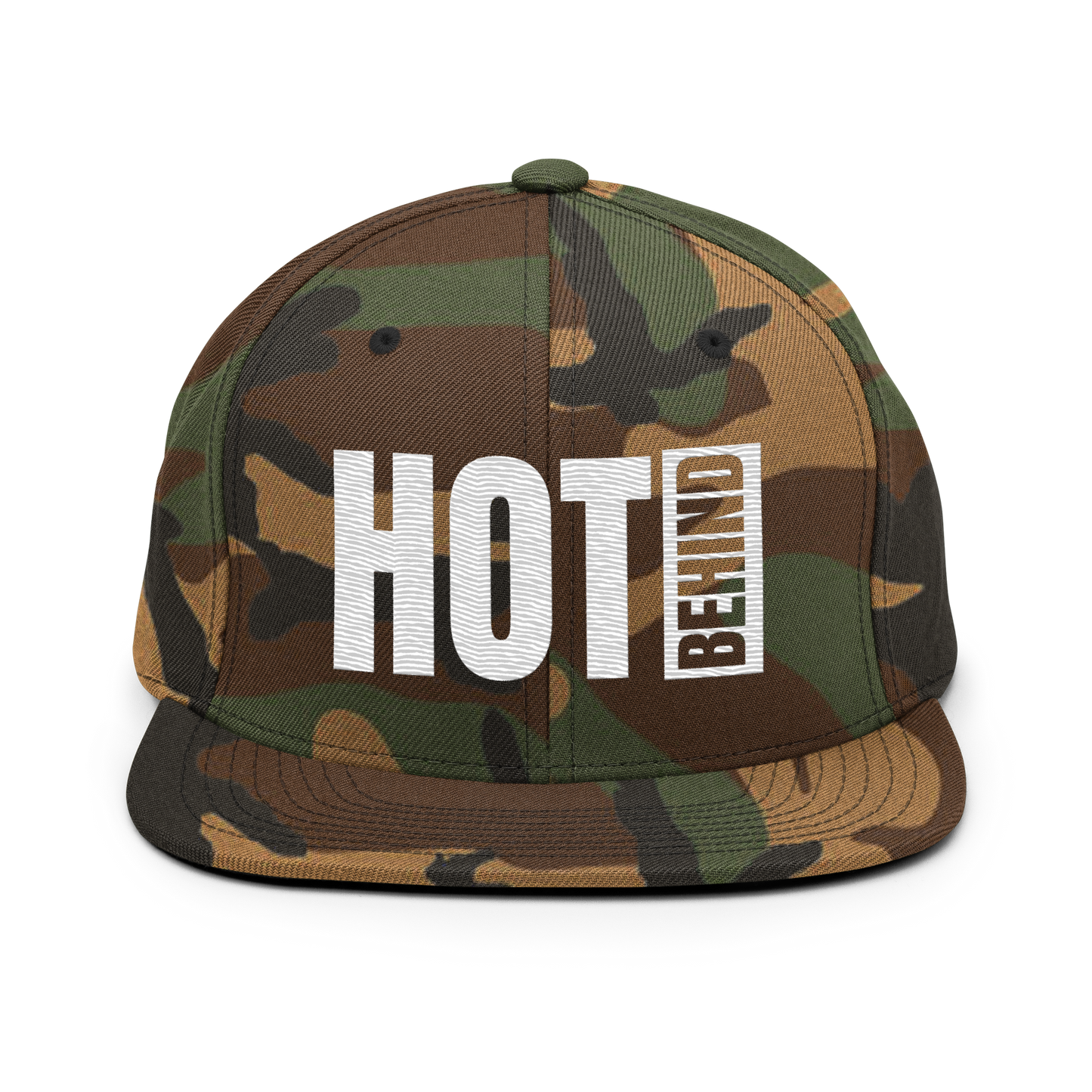 Hot Behind Snapback Hat