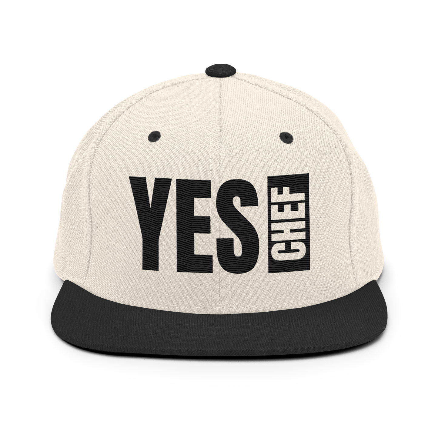Yes Chef Snapback Hat (Light)