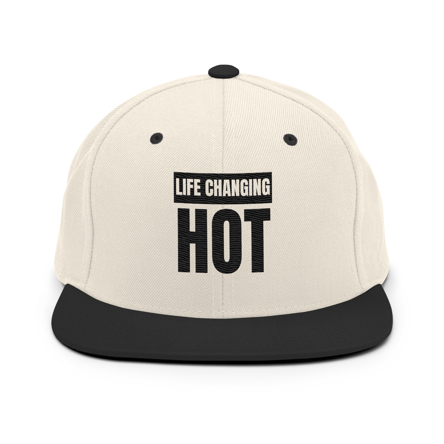 Life Changing Hot Snapback Hat (Light)