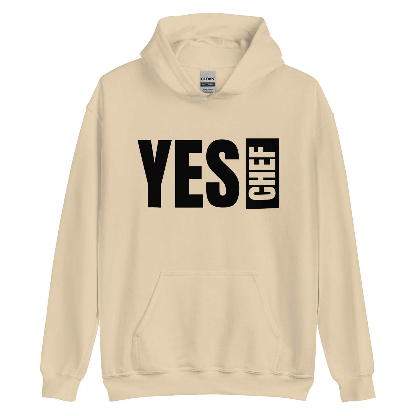 Yes Chef Unisex Hoodie (Light)