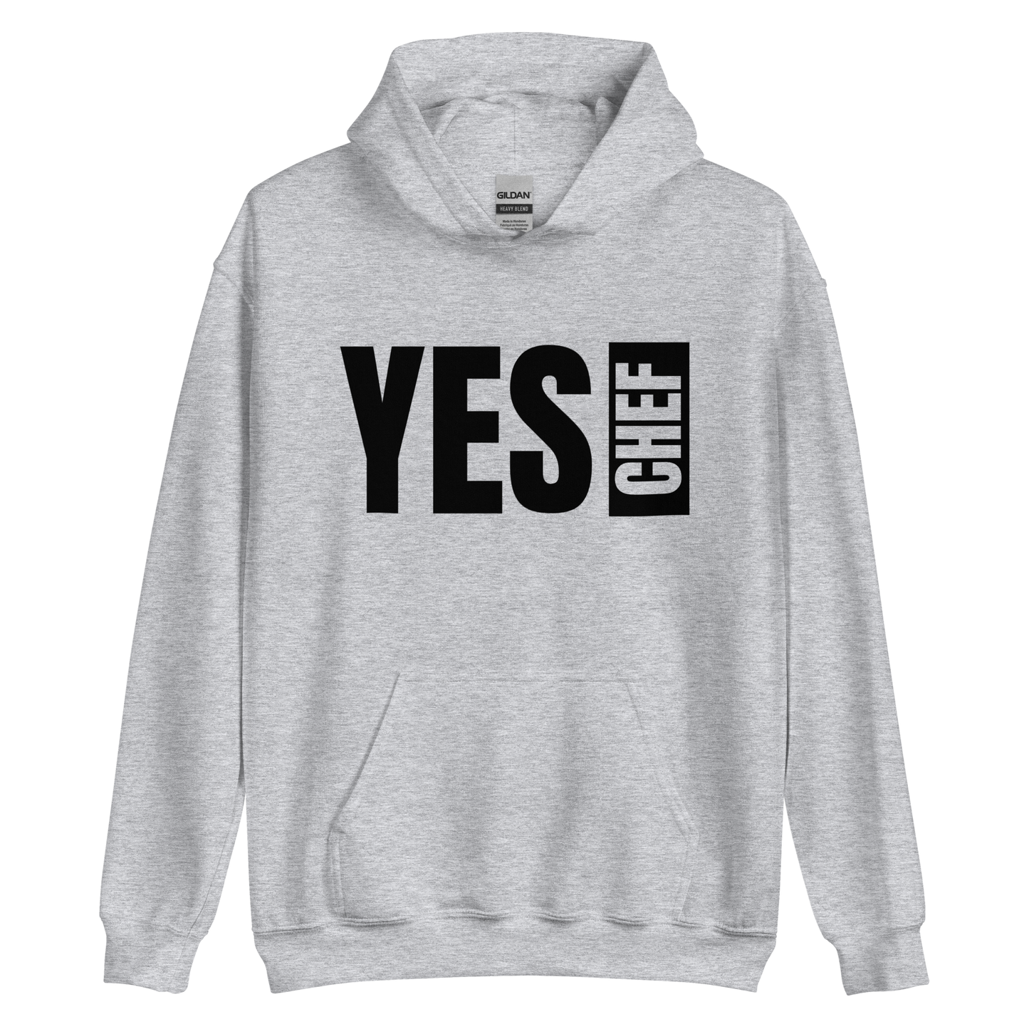 Yes Chef Unisex Hoodie (Light)