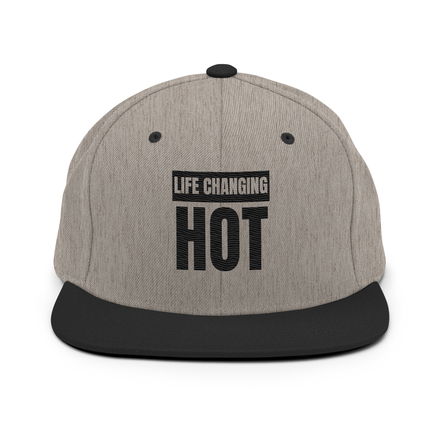 Life Changing Hot Snapback Hat (Light)