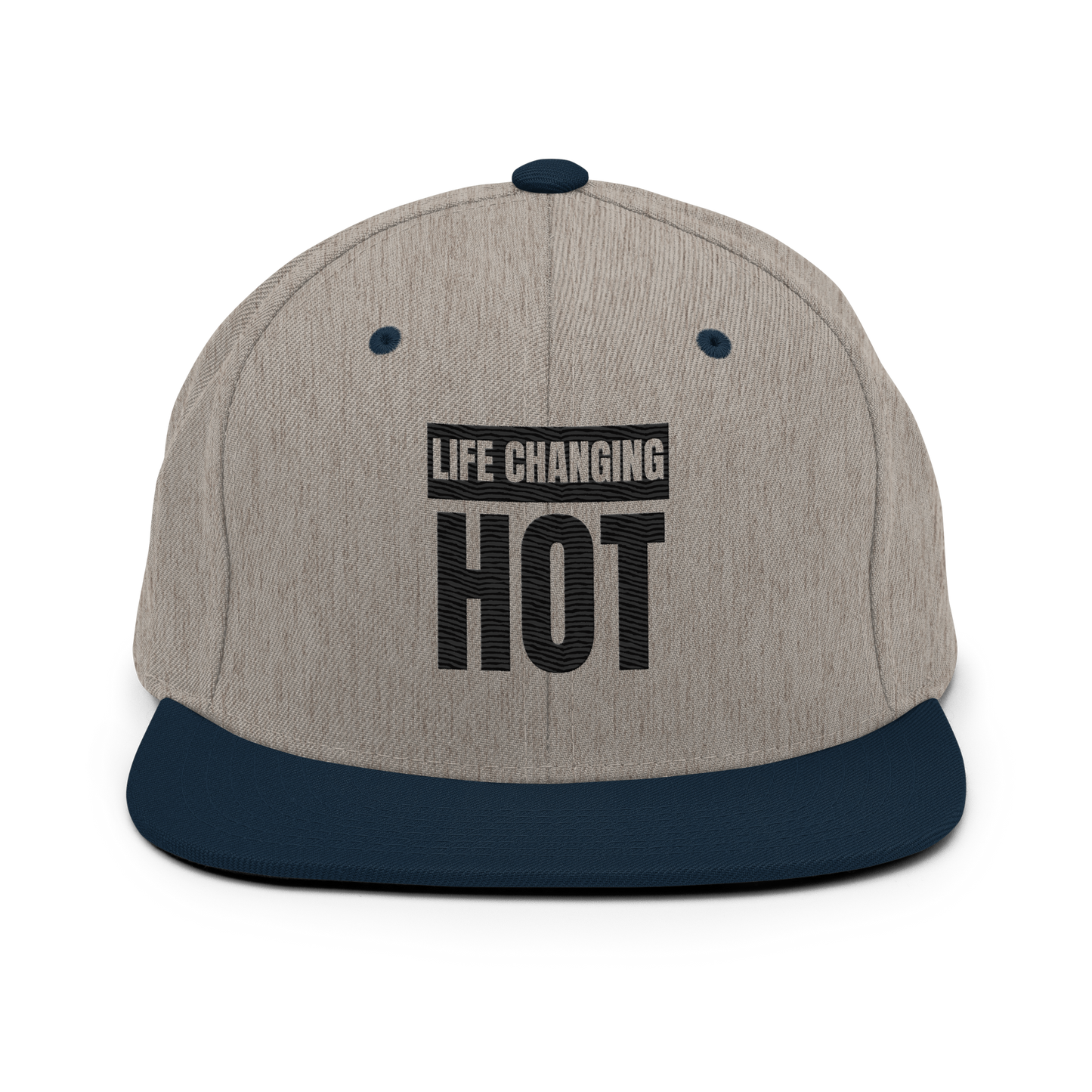 Life Changing Hot Snapback Hat (Light)