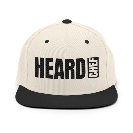 Heard Chef Snapback Hat (Light)