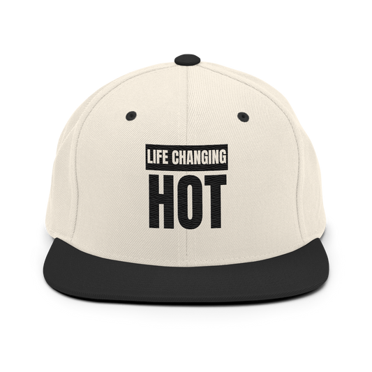 Life Changing Hot Snapback Hat (Light)