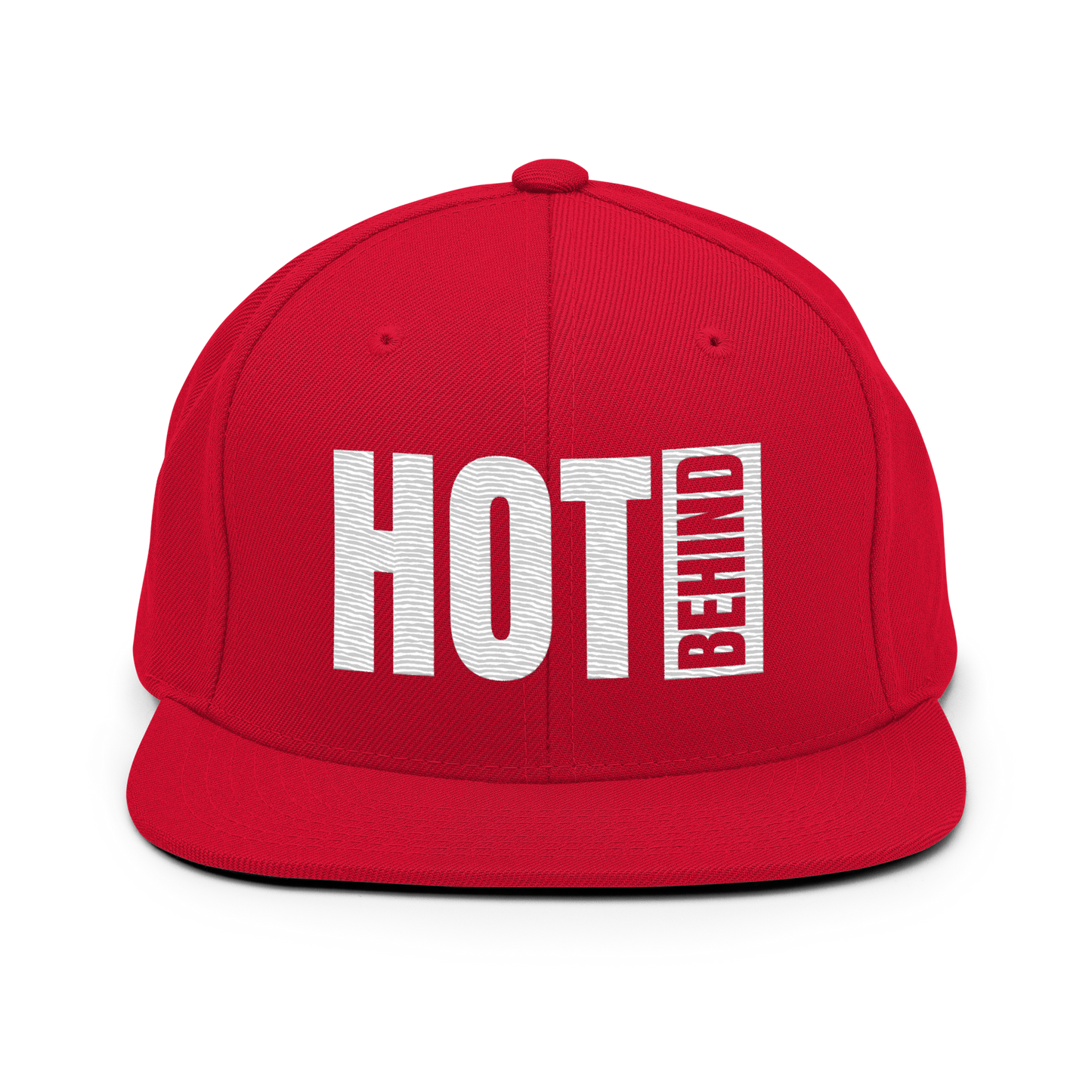 Hot Behind Snapback Hat